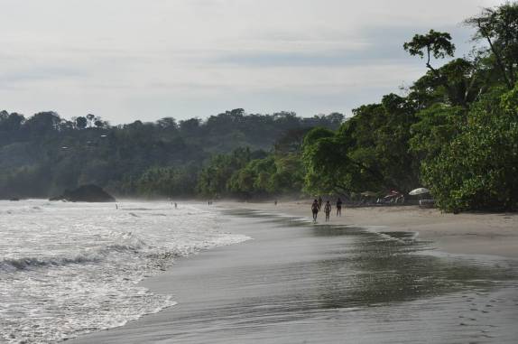 Chegando às praias da região de Manuel Antonio, no litoral do Oceano Pacífico, na Costa Rica